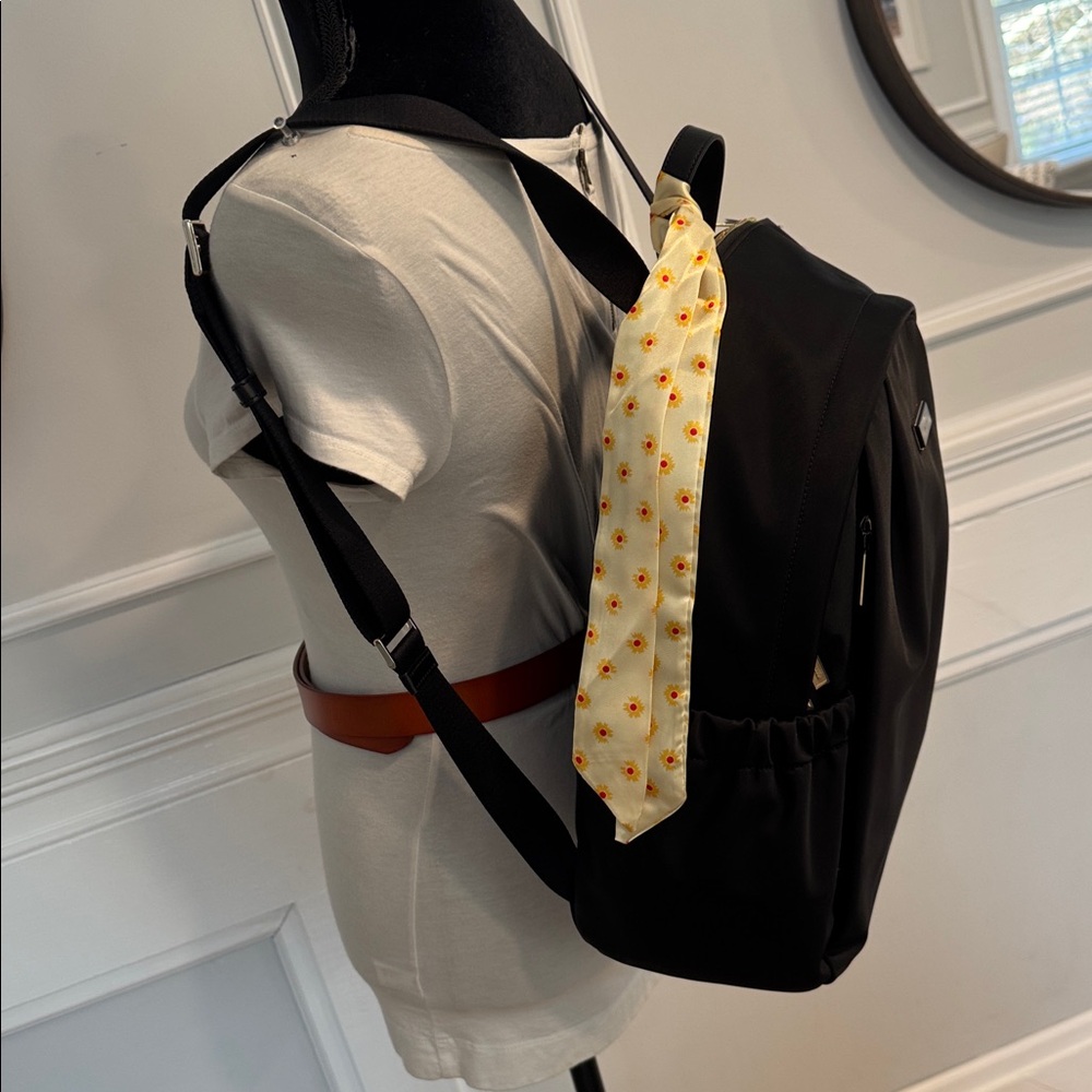 Kate Spade Carter Large Nylon Black Backpack NWT - Picture 9 of 17